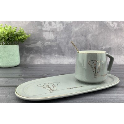Керамічна чашка GREY ELEPHANT