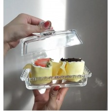 Маслянка скляна Серце, 16,5х10х10,5 см