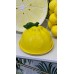 Масляна керамічна Lemon, D17*14см, колір-жовтий