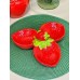 Менажниця керамічна Strawberry, 24см, колір-червоний