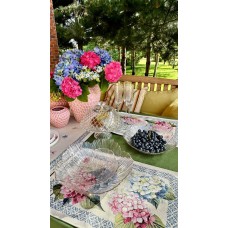 Тортівниця скляна з ковпаком Diamond, D20.5*16.5см