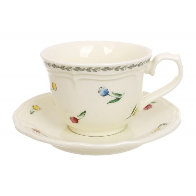 Чашка з блюдцем порцелянові 250мл Vintage Tulip