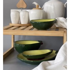 Тарілка керамічна Avocado, 25.5*17.5*2.5 см