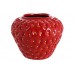 Ваза керамічна Strawberry 13.5*.3.5*12 см, червона