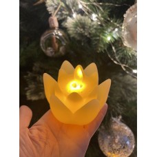 Свічка LED Лотос 7см Свічка LED Лотос 7см