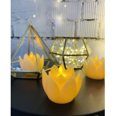 Свічка LED Лотос 7см Свічка LED Лотос 7см