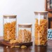 Банка с бамбуковой крышкой 1.35л 10*18см