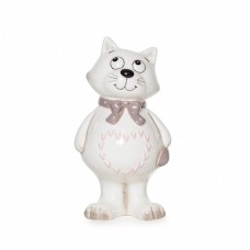 Декоративная фигурка Кошечка белая 8,7*7,5*15,7см