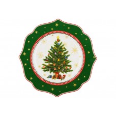 Тарілка порцелянова D21*1.3см Christmas Story