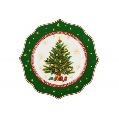Тарілка порцелянова D21*1.3см Christmas Story