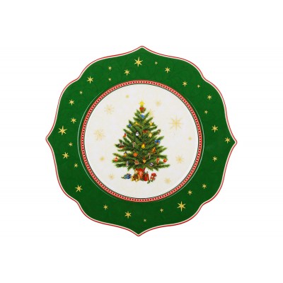Тарілка порцелянова D27.5*2 см Christmas Story