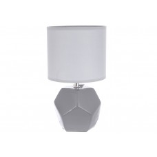 Настільна керамічна лампа з тканинним абажуром Modern D17 * 30см