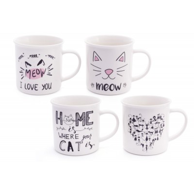 Кружка порцеляновий Meow, 400мл