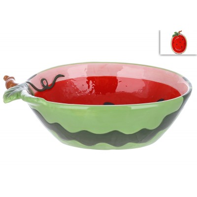 Салатник керамічний Watermelon 21.5*15.5*6.3 см, 750мл