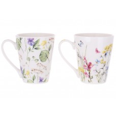 Кухоль порцеляновий 325мл Floral, 2 дизайну
