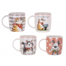 Кухоль порцеляновий 365мл Cats