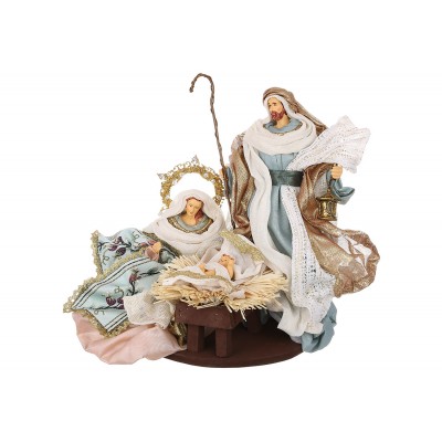 Різдвяний Вертеп (набір із 3-х фігур на підставці), 29*20*28см