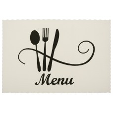 Серветка сервірувальна (плейсмат) Kitchen, колір-молочний, 29.5 * 45см