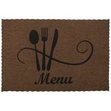 Серветка сервірувальна (плейсмат) Kitchen, колір-коричневий, 29.5 * 45см