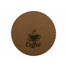 Серветка сервірувальна (плейсмат) Coffee, колір-коричневий, D38