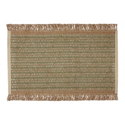 Сервірувальна серветка (плейсмат) 30*45см з окантовкою Rustic Green