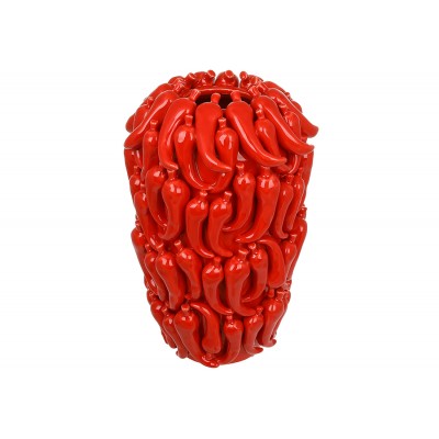 Ваза порцелянова Chili pepper D21*35см