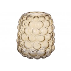 Ваза скляна Bauble 20см, колір - амбер