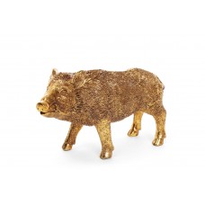Декоративная статуэтка Wild boar 11.5см, цвет - золото