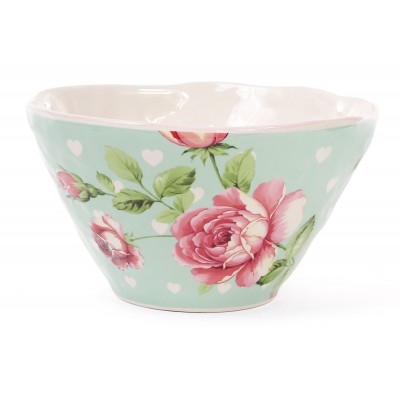Салатник керамічний Троянди