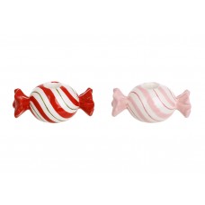 Свічник керамічний Candy (свічка D24 мм), 12*6.4*5.1см, 2 дизайни