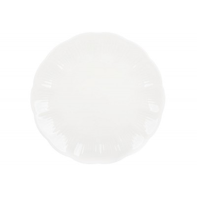 Тарілка порцелянова D28.3см White Flower