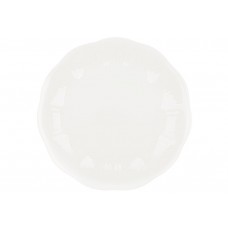Тарілка порцелянова D20.5см White Flower