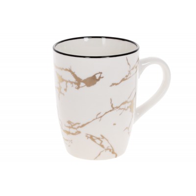 Кухоль порцеляновий White Marble, 360мл