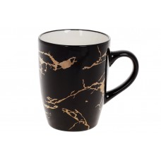 Кухоль порцеляновий Black Marble, 360мл