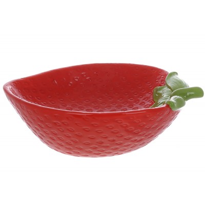 Піала керамічна Strawberry, 800мл, колір-червоний