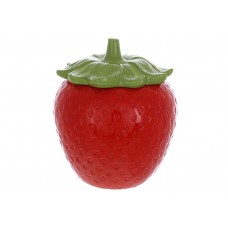 Банка керамічна Strawberry, 1400мл, колір-червоний