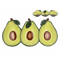 Менажниця керамічна Avocado, 31 * 16 * 4см