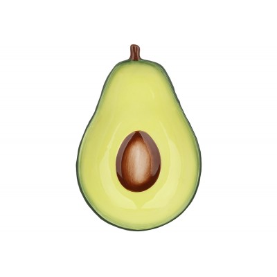 Тарілка керамічна Avocado, 18*12*2.8см
