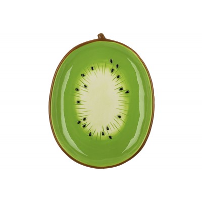 Тарілка керамічна Kiwi, 21.5*16.8*2.5 см