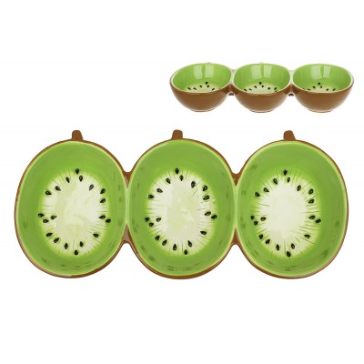 Менажниця керамічна Kiwi, 30.5 * 13.5 * 5см