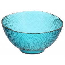 Салатник скляний Bauble смарагдовий із золотим обідком 17 * 11.5 см 