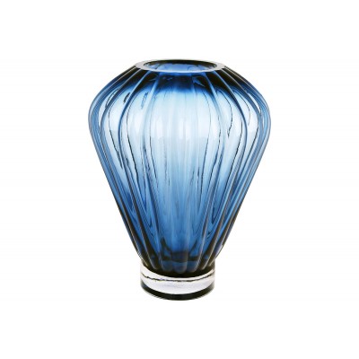 Ваза скляна Blue Grace, 8.5*19*25см, колір - синій