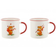 Кухоль порцеляновий Love Teddy 350мл, 2 B04-010