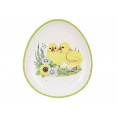 Блюдо керамічне у формі яйця Happy Easter 20.5 * 18.2 * 3см