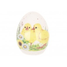 Декор керамічний яйці Happy Easter 7.5*7.5*9.6 см