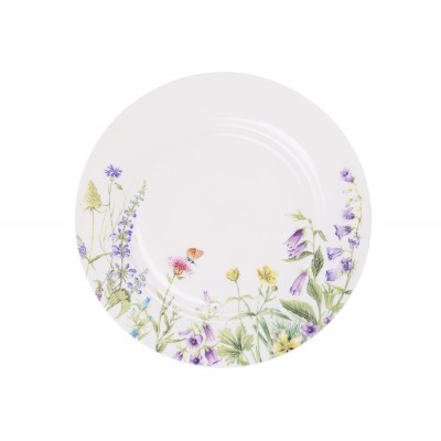 Тарілка порцелянова обідня D27см Floral
