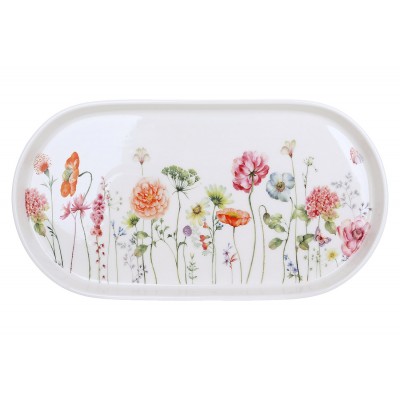 Блюдо порцелянове Flower Garden, 30.5*16*2.5 см