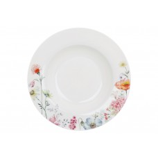 Тарілка порцелянова Flower Garden, D21.5*3.5 см