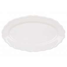 Блюдо овальне порцелянове 36*21*3.5см Pure White
