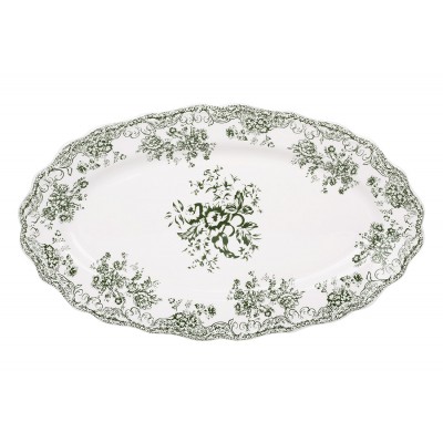 Блюдо овальне порцелянове 36*21*3.5см Vintage Rose